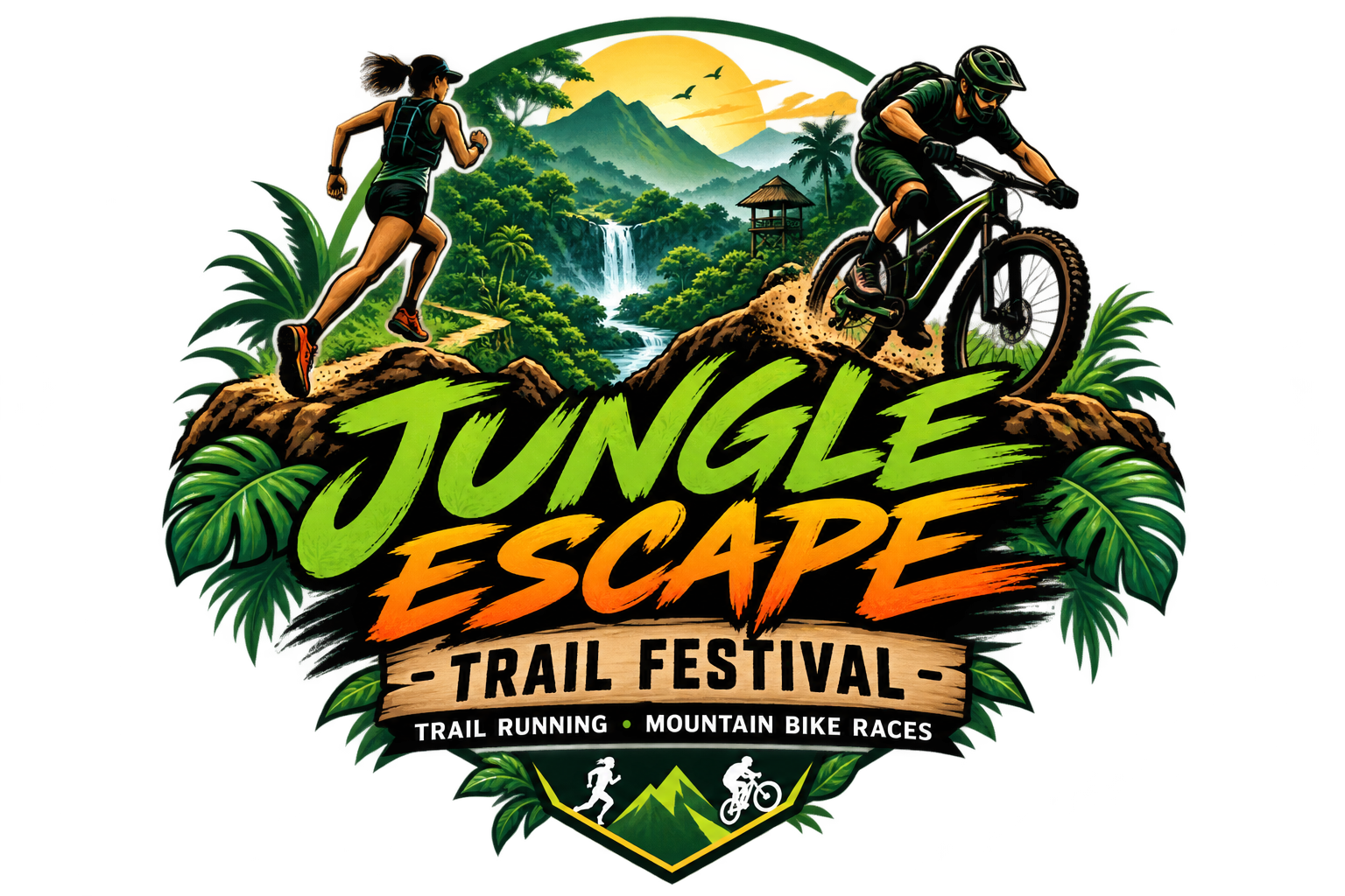 Jungle Escape Trail Festival logo