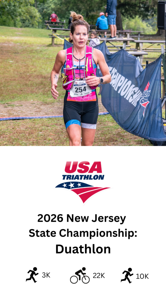 Duathlon race card