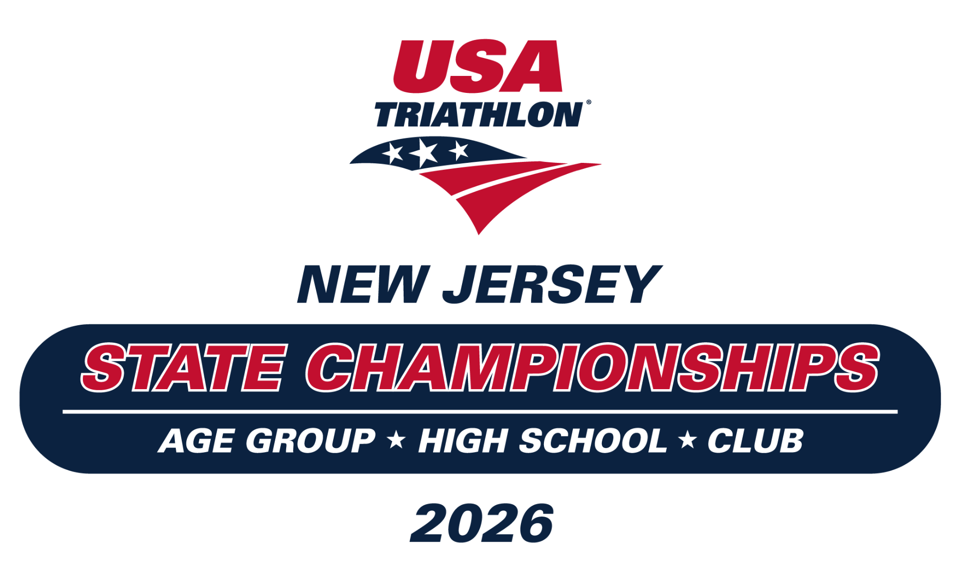 USA Triathlon 2026 New Jersey State Championship logo
