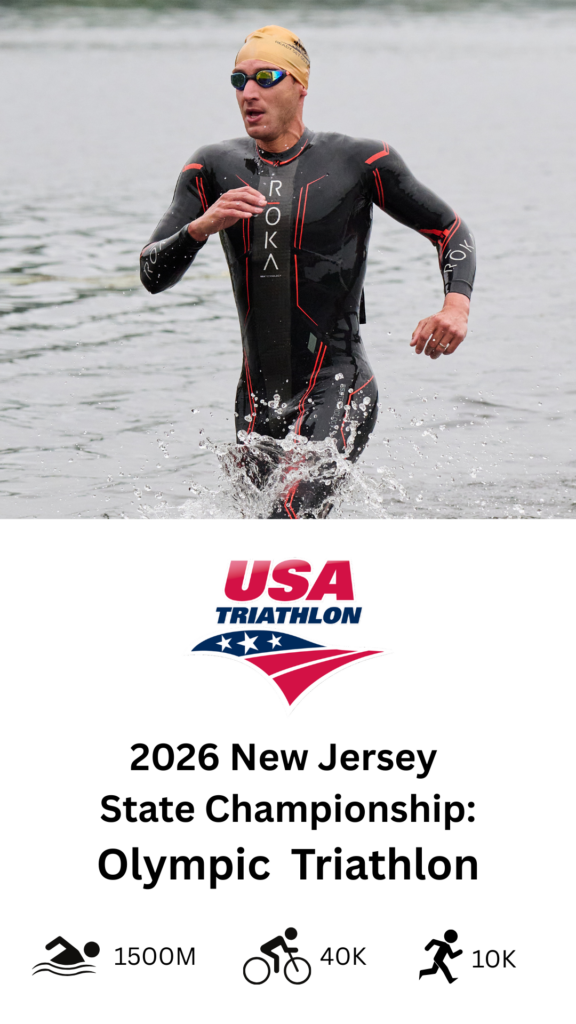 Olympic Triathlon race card